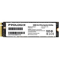 SSD накопичувач Prologix S380 256GB (PRO256GS380) - придбати в Дніпрі, Україні: ціна, характеристики | інтернет-магазин TOUCH