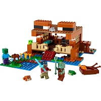 Конструктор LEGO Minecraft Дом в форме лягушки (21256) Конструктор LEGO Minecraft Дом в форме лягушки (21256)