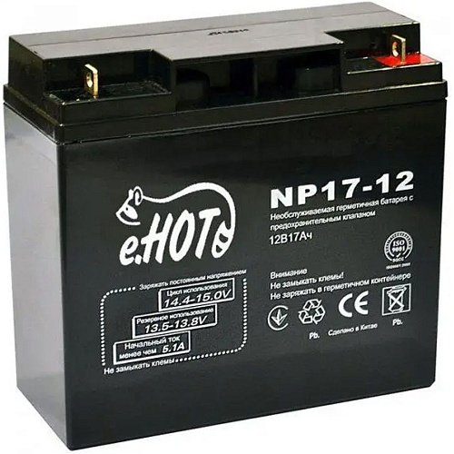 Аккумулятор Enot AGM 12V (12V/17Ah/204Wh) (NP17.0-12)