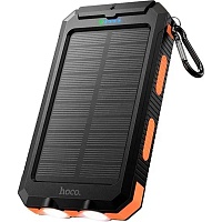 Внешний аккумулятор Hoco J164 Platinum Solar 8000mAh 10W Black