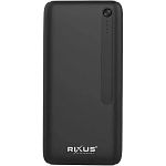 Внешний аккумулятор Rixus RXPB38B 30000mAh 22.5W Black