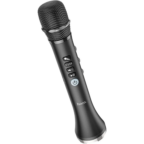 Микрофон с караоке HOCO BK9 Singing Black (780812)