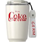 Термокружка GERM Mocha Series Coca-Cola 400ml White (GM127B50329)