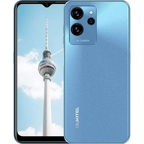 Смартфон Oukitel C32 8/128GB Sky Blue (6931940716628)