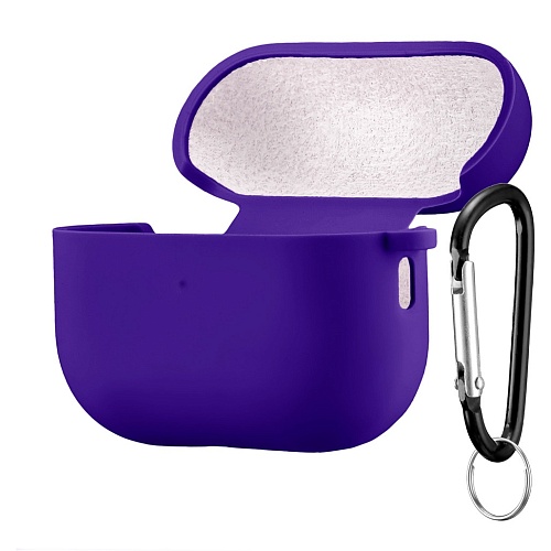Чохол Silicone Case + Carbine для Apple AirPods Pro 2 Deep Purple - придбати в Дніпрі, Україні: ціна, характеристики | інтернет-магазин TOUCH