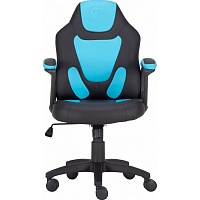 Геймерское детское кресло GT Racer X-1414 Black/Light Blue Геймерское детское кресло GT Racer X-1414 Black/Light Blue