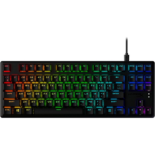 Клавиатура HyperX Alloy Origins Core PBT HX Aqua (639N9AA)