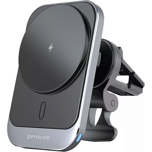 Автодержатель с беспроводной зарядкой Proove Square Magnetic Pro 15W (WHSP15010004)