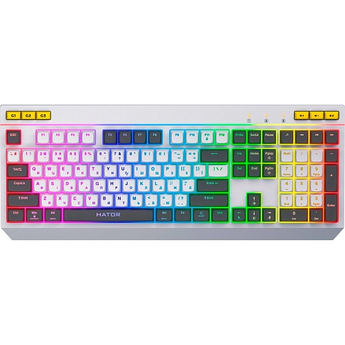 Клавиатура Hator Icefall White (HTK405UA)
