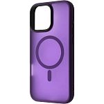 Чехол Wave Matte Insane Magnetic Ring with MagSafe для Apple iPhone 16 Pro Deep Purple