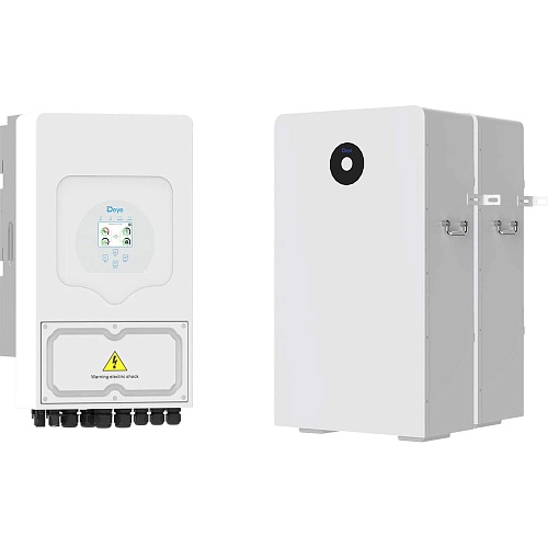 Система хранения энергии Deye SUN-5K-SG03 5kW + 2 АКБ RW-F16 32.1kWh (51.2V/314Ah/16076Wh)