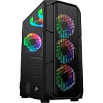 Корпус 1stPlayer XF-BK-4F7 Black 