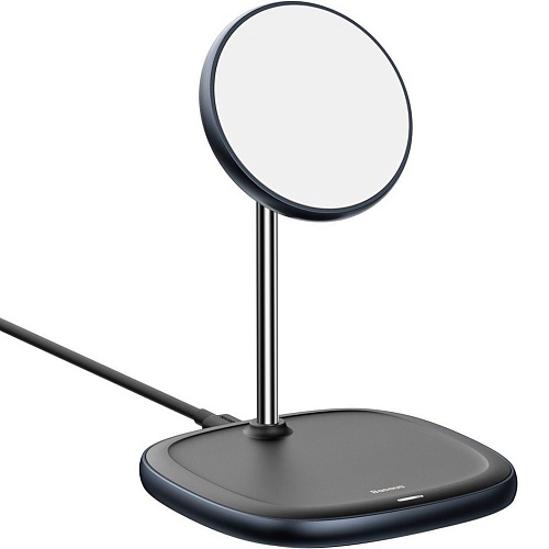 Бездротовий зарядний пристрій Baseus Swan Magnetic 15W Desktop Bracket Black (WXSW-01) - придбати в Дніпрі, Україні: ціна, характеристики | інтернет-магазин TOUCH