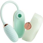 Вакуумний стимулятор Otouch Louis Vibrate Teal (SO9429)