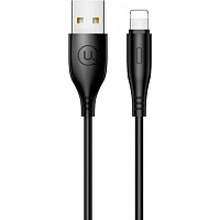 Кабель Usams Lightning U18 1m Black (SJ266USB01) Кабель Usams Lightning U18 1m Black (SJ266USB01)