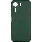 Чехол GETMAN Liquid Silk Full Camera для Redmi 13C / Poco C65 Dark Green