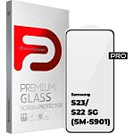 Защитное стекло ArmorStandart Pro Glass для Samsung S23/S22 5G Black (ARM61323)