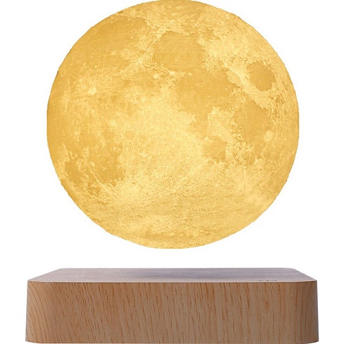 Ночной светильник HCNT Levitating Lamp Moon Light Wood Grain (SIM10-GW5) 