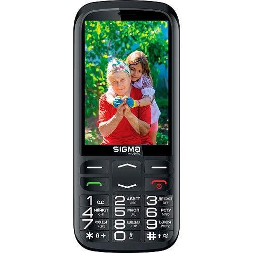 Мобильный телефон Sigma mobile Comfort 50 Optima USB-C Black UA-UCRF