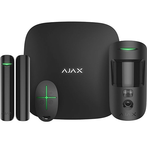 Комплект охоронної сигналізації Ajax StarterKit Cam Plus (Black) - придбати в Дніпрі, Україні: ціна, характеристики | інтернет-магазин TOUCH