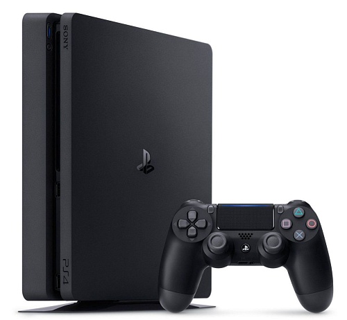 Ігрова консоль Sony PlayStation 4 Slim (PS4 Slim) 500GB (Black) - придбати в Дніпрі, Україні: ціна, характеристики | інтернет-магазин TOUCH