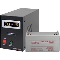 Джерело безперебійного живлення (ДБЖ) LogicPower LPY-B-PSW-1000VA + LPM-GL батарея 12V - 120Ah (18891) - придбати в Дніпрі, Україні: ціна, характеристики | інтернет-магазин TOUCH