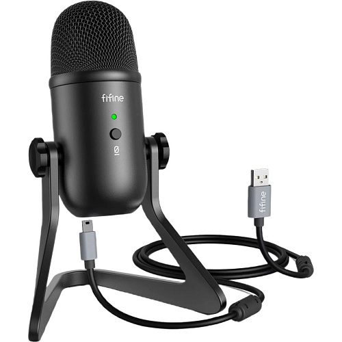 Микрофон студийный конденсаторный Fifine K678 Микрофон студийный конденсаторный Fifine K678