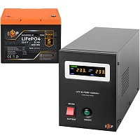 Источник бесперебойного питания (ИБП) LogicPower B1500 + LiFePO4 батарея 25.6V - 32Ah BMS 60A/30A (29908)