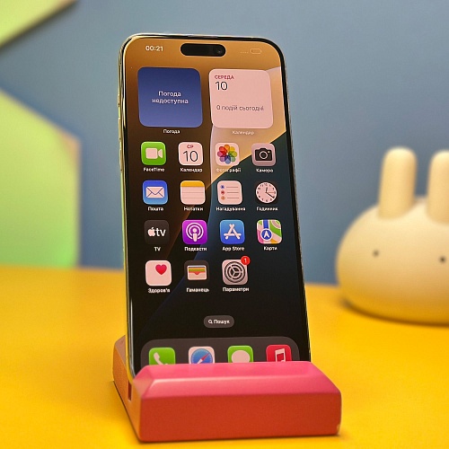 Смартфон Apple iPhone 15 Pro Max 256GB Natural Titanium (6641) Б/У - придбати в Дніпрі, Україні: ціна, характеристики | інтернет-магазин TOUCH