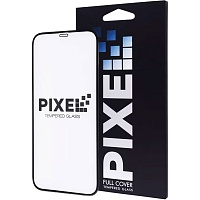 Защитное стекло Pixel Full Screen Glass для Apple iPhone 14 Pro/15/16 Black