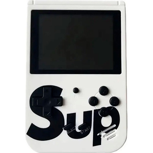 Ретро игровая приставка SUP Game Box Dendy 400 in 1 AV White