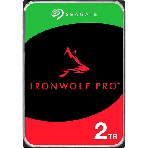Жесткий диск 3.5" Seagate IronWolf Pro 2TB SATA 256MB (ST2000NT001)