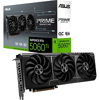 Видеокарта Asus Prime GeForce RTX 5060 Ti 16GB OC Edition (PRIME-RTX5060TI-O16G) EU Видеокарта Asus Prime GeForce RTX 5060 Ti 16GB OC Edition (PRIME-RTX5060TI-O16G) EU