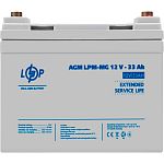 Акумулятор LogicPower AGM-MG 12V (12V/33Ah/396Wh) (30031) 