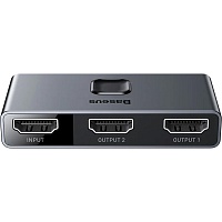 Разветвитель HDMI Baseus Matrix Splitter Space Grey (CAHUB-BC0G)