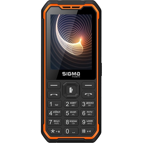 Мобильный телефон Sigma mobile X-style 310 Force Type-C Black/Orange UA-UCRF