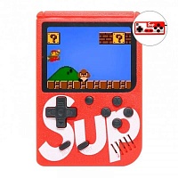 Ретро игровая приставка c джойстиком Dendy Sup Retro Game Box with Controller 400 игр (Red)