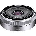 Объектив Sony E 16mm f/2.8 Silver (SEL16F28.AE) 