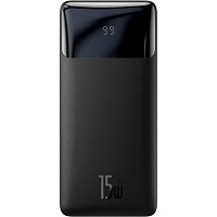 Внешний аккумулятор Baseus Bipow Overseas 15W 20000mAh Black (PPBD050101)