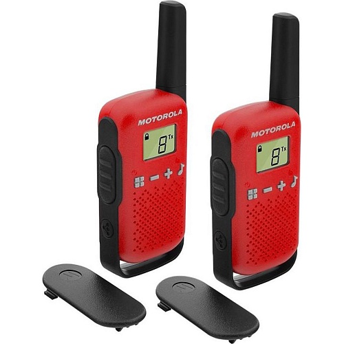 Рация Motorola TALKABOUT T42 Twin Pack (B4P00811RDKMAW) Red