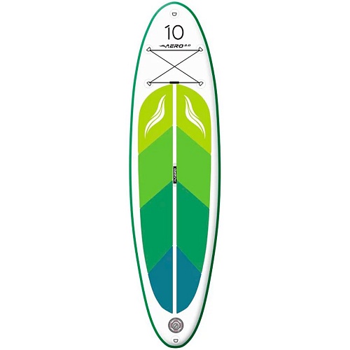 Надувная SUP доска AERO Board 2.0 (305х15х80см) 10' Green Leaf