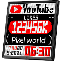 Інтерактивний дисплей Divoom Pixoo 64 - придбати в Дніпрі, Україні: ціна, характеристики | інтернет-магазин TOUCH Інтерактивний дисплей Divoom Pixoo 64 - придбати в Дніпрі, Україні: ціна, характеристики | інтернет-магазин TOUCH