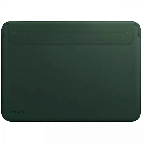 Чехол Proove Leather Sleeve для MacBook 13"/14.2" Green