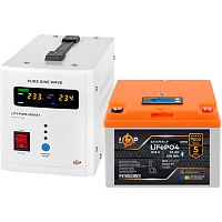 Джерело безперебійного живлення (ДБЖ) LogicPower UPS В500 + LiFePO4 410Wh (37437) - придбати в Дніпрі, Україні: ціна, характеристики | інтернет-магазин TOUCH