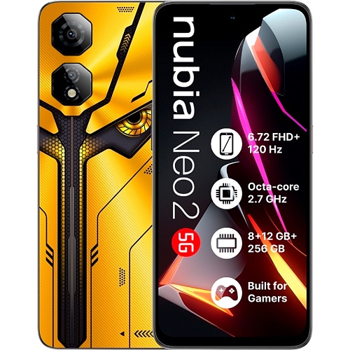 Смартфон Nubia Neo 2 5G 8/256GB Sunfire Yellow - придбати в Дніпрі, Україні: ціна, характеристики | інтернет-магазин TOUCH