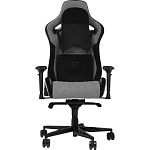Геймерское кресло GT Racer X-0724 Fabric Gray/Black Suede