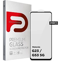 Захисне скло ArmorStandart Glass Pro для Motorola G23/G53 5G Black (ARM66134)