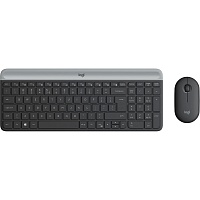 Комплект (клавиатура + мышь) Logitech MK470 Wireless Slim Graphite (920-009206\920-009204) Комплект (клавиатура + мышь) Logitech MK470 Wireless Slim Graphite (920-009206\920-009204)