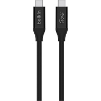 Кабель Belkin USB4 USB-C to USB-C 40Gbps 100W 0.8m Black (INZ001BT0.8MBK) - придбати в Дніпрі, Україні: ціна, характеристики | інтернет-магазин TOUCH Кабель Belkin USB4 USB-C to USB-C 40Gbps 100W 0.8m Black (INZ001BT0.8MBK) - придбати в Дніпрі, Україні: ціна, характеристики | інтернет-магазин TOUCH