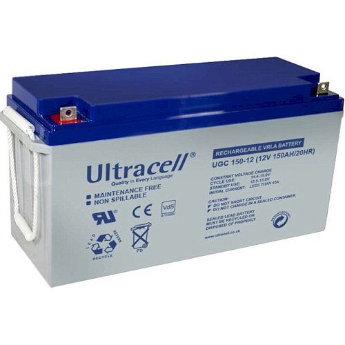 Акумулятор Ultracell UCG150-12 GEL 12V (12V/150Ah/1800Wh) - придбати в Дніпрі, Україні: ціна, характеристики | інтернет-магазин TOUCH